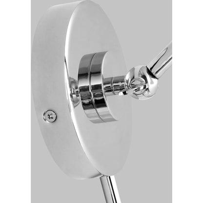 Wellfleet Single Arm Cone Task Sconce by Visual Comfort & Co.. Made from steel in a unique style.