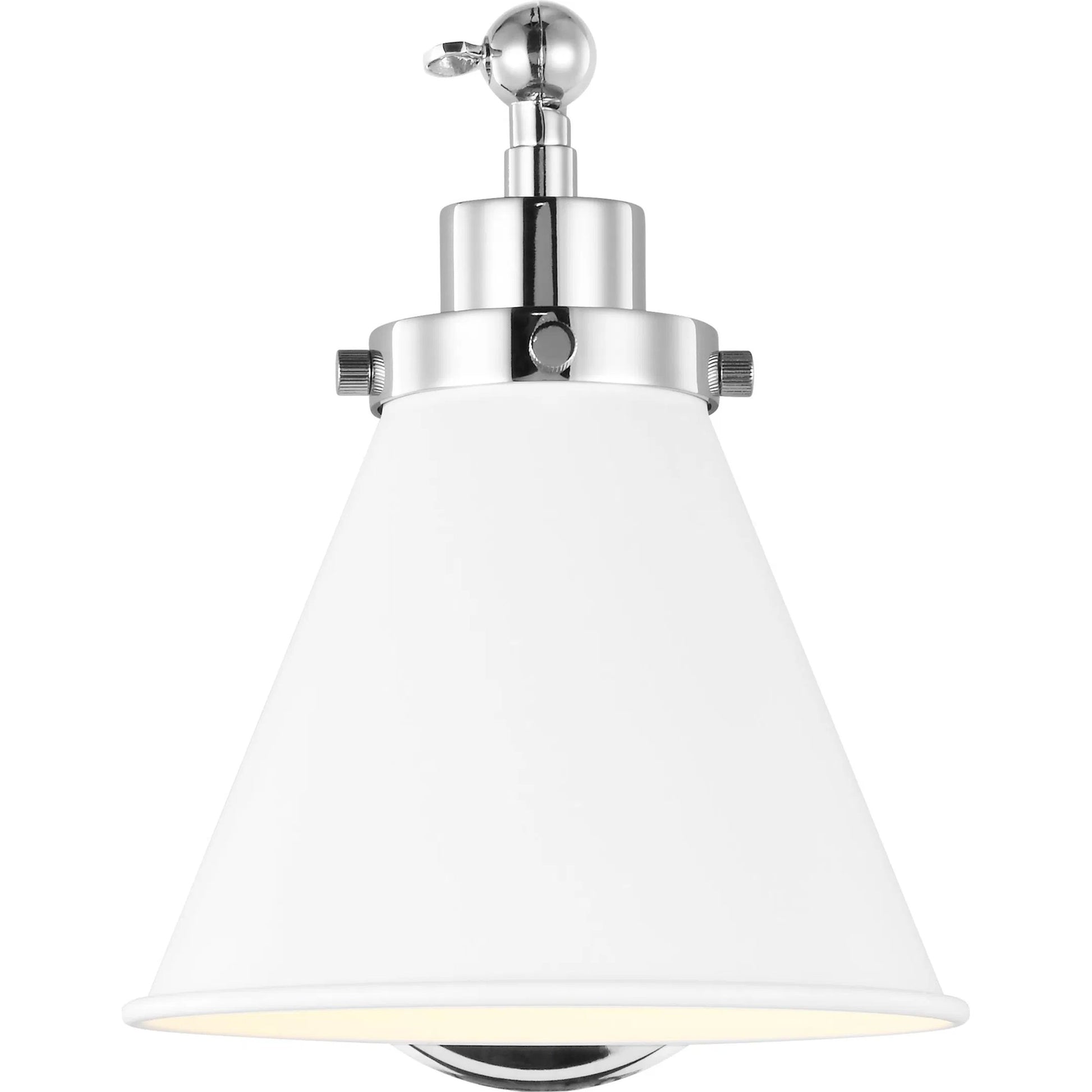 Wellfleet Single Arm Cone Task Sconce by Visual Comfort & Co.. Made from steel in a unique style.