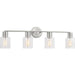 Sayward 4-Light Bath by Visual Comfort & Co.. Made from steel in a transitional style.