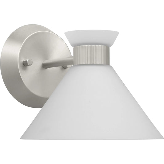 Belcarra Small Sconce by Visual Comfort & Co.. Made from steel in a modern style.