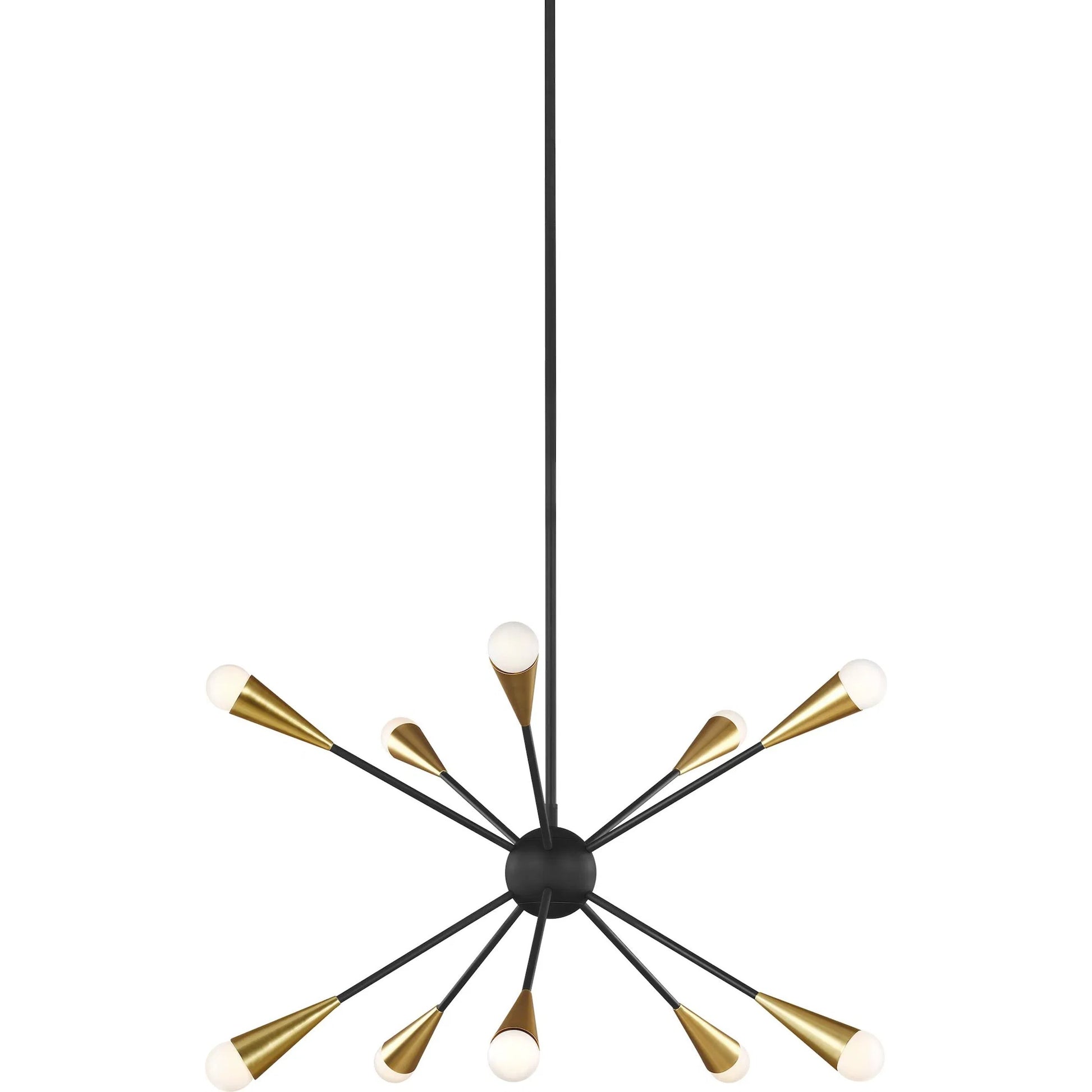 Jax Medium Chandelier by Visual Comfort & Co.. Made from steel in a modern style.