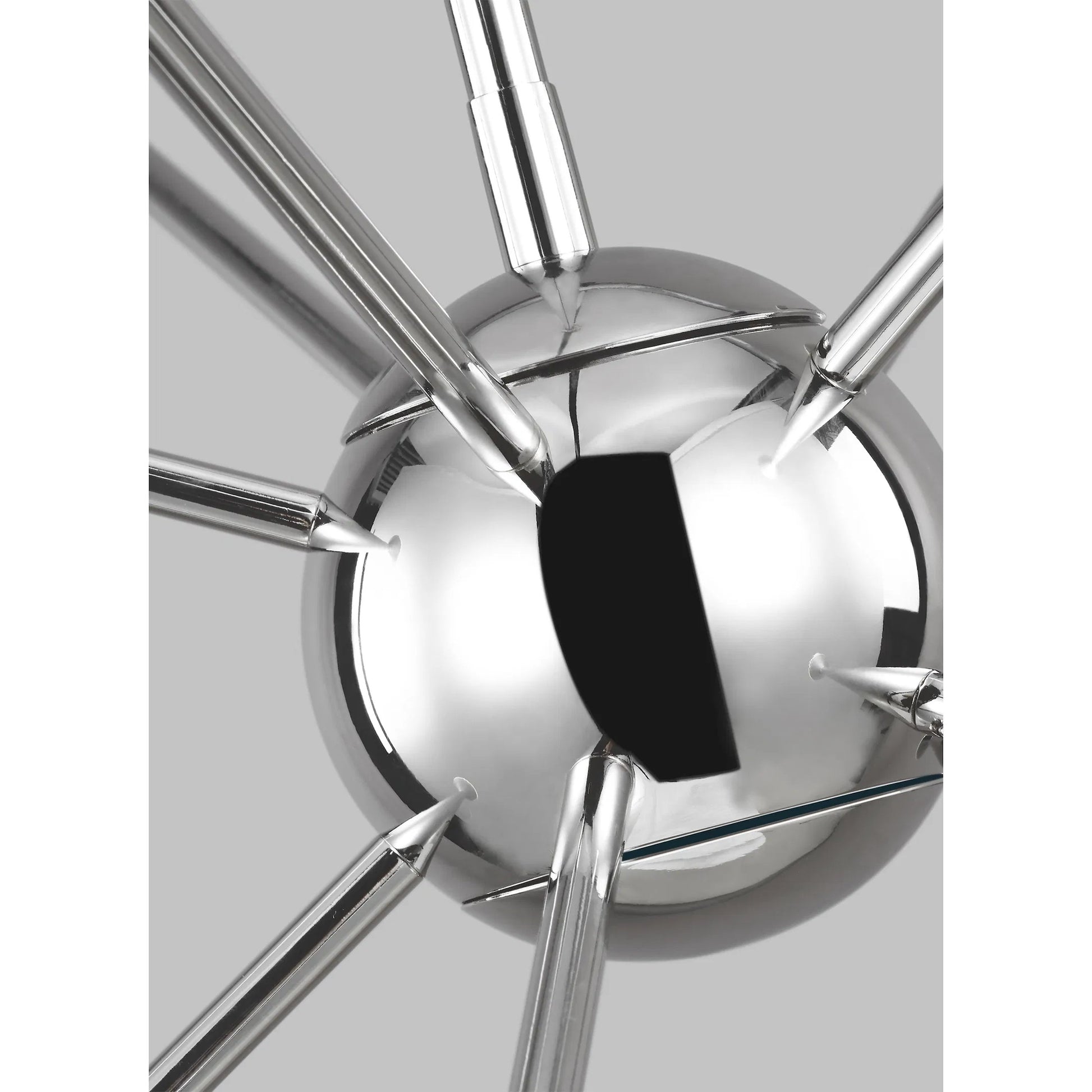 Jax Medium Chandelier by Visual Comfort & Co.. Made from steel in a modern style.