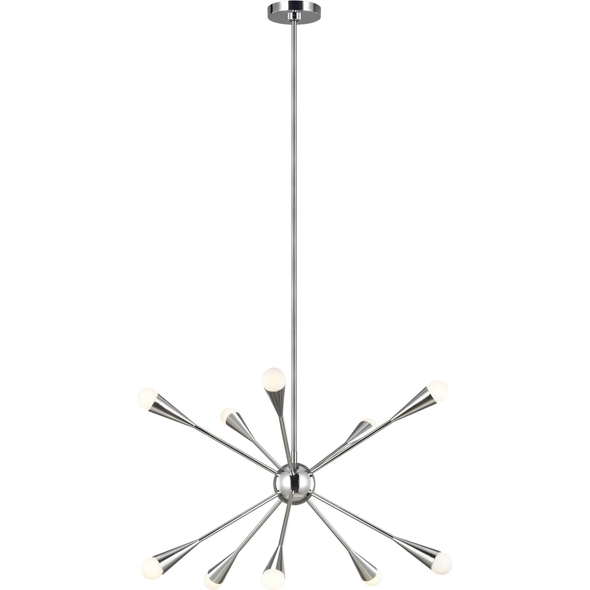 Jax Medium Chandelier by Visual Comfort & Co.. Made from steel in a modern style.