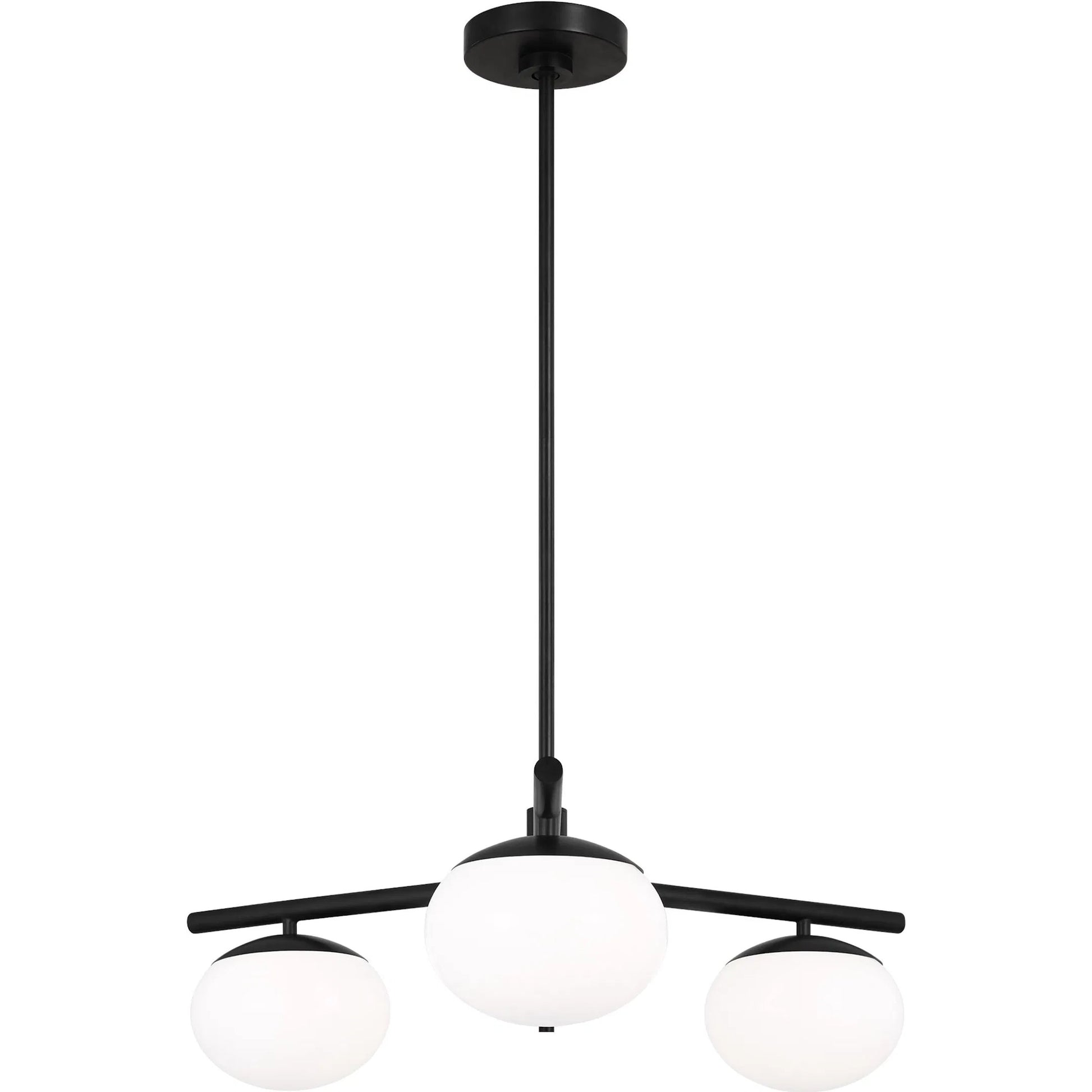 Lune Semi-Flush Mount by Visual Comfort & Co.. Made from steel in a unique style.