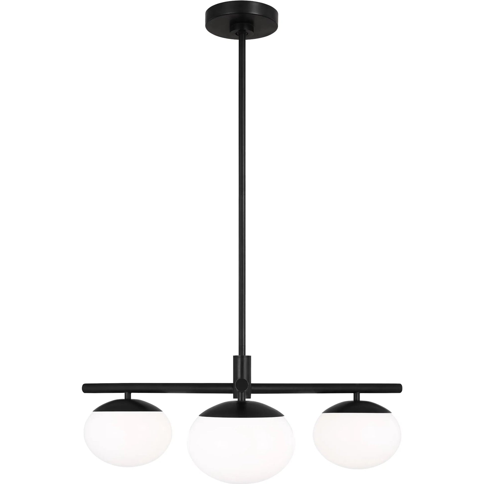 Lune Semi-Flush Mount by Visual Comfort & Co.. Made from steel in a unique style.