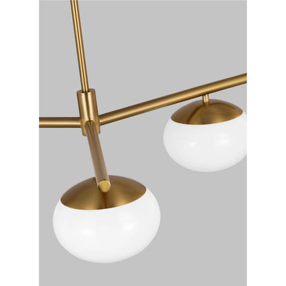 Lune Semi-Flush Mount by Visual Comfort & Co.. Made from steel in a unique style.