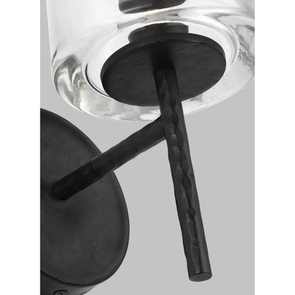 Marietta Sconce by Visual Comfort & Co. in aged iron. Made from steel in a unique style.