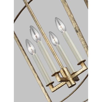 Thayer Lantern by Generation Lighting. Made from steel in a transitional style.