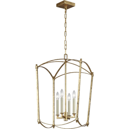 Thayer Lantern by Generation Lighting. Made from steel in a transitional style.