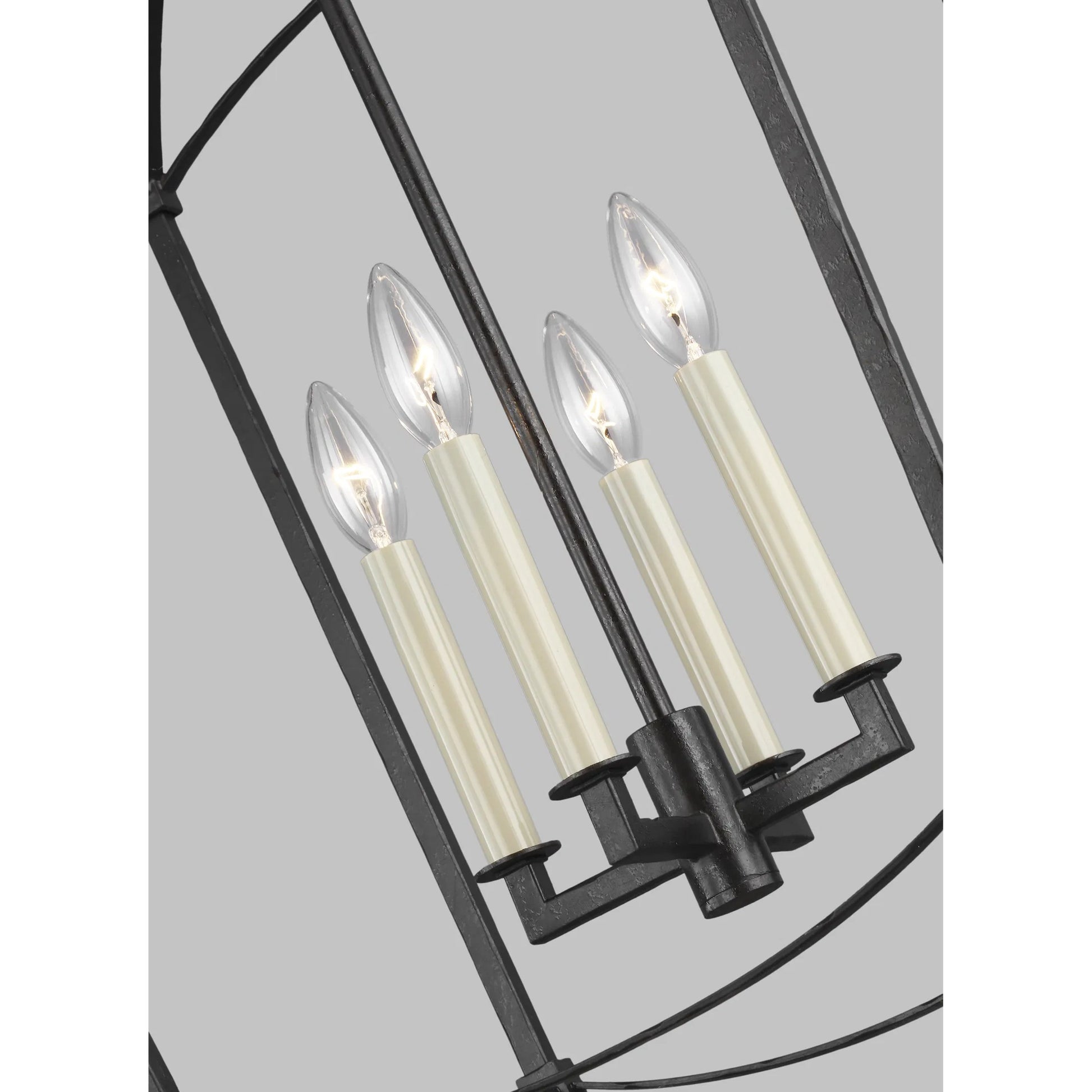 Thayer Lantern by Generation Lighting. Made from steel in a transitional style.