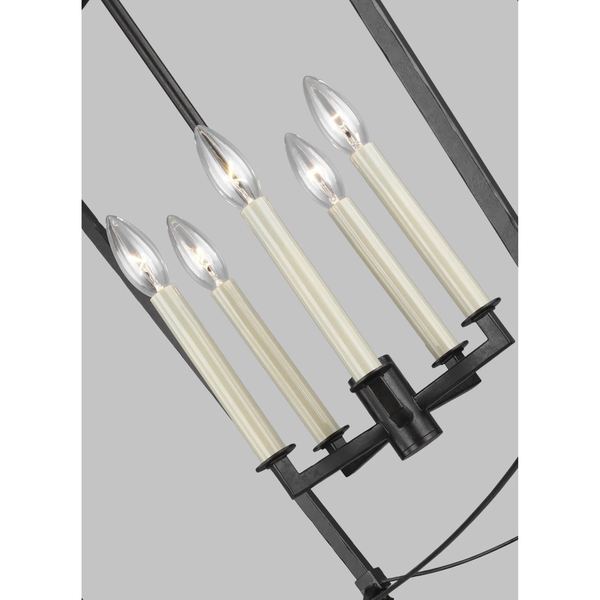 Thayer Lantern by Generation Lighting. Made from steel in a transitional style.