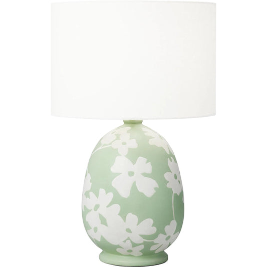Lila Table Lamp by Visual Comfort & Co.. Made from ceramic in a traditional style.