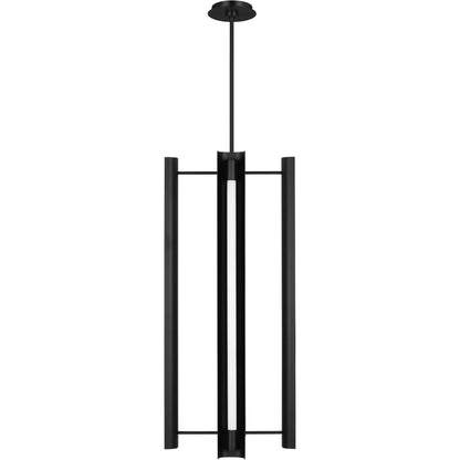 Carson Four Light Tall Pendant by Visual Comfort & Co.. Made from steel in a modern style.