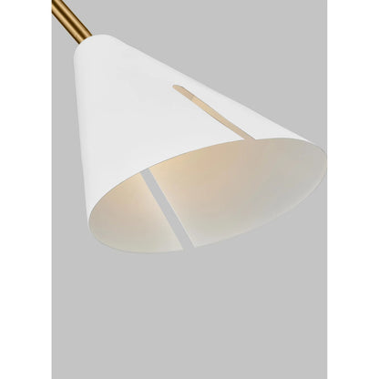 Cambre Small Pendant by Visual Comfort & Co.. Made from steel in a modern style.