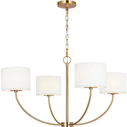 Sawyer Small Chandelier by Visual Comfort & Co.. Made from steel in a unique style.
