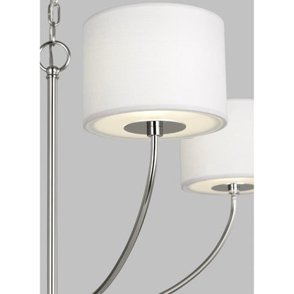 Sawyer Small Chandelier by Visual Comfort & Co.. Made from steel in a unique style.