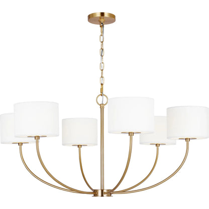 Sawyer Medium Chandelier by Visual Comfort & Co.. Made from steel in a unique style.