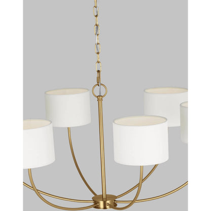 Sawyer Medium Chandelier by Visual Comfort & Co.. Made from steel in a unique style.