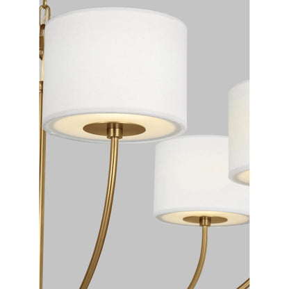 Sawyer Medium Chandelier by Visual Comfort & Co.. Made from steel in a unique style.