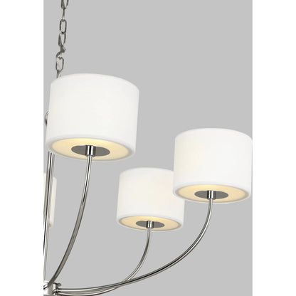 Sawyer Medium Chandelier by Visual Comfort & Co.. Made from steel in a unique style.