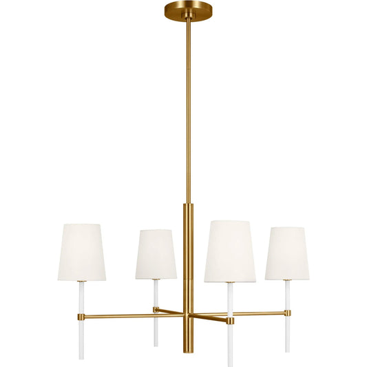 Monroe Small Chandelier by Visual Comfort & Co.. Made from steel in a traditional style.