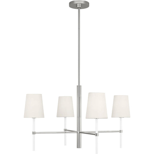 Monroe Small Chandelier by Visual Comfort & Co.. Made from steel in a traditional style.