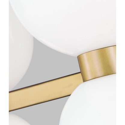 Londyn Semi Flush Mount by Visual Comfort & Co.. Made from steel in a unique style.