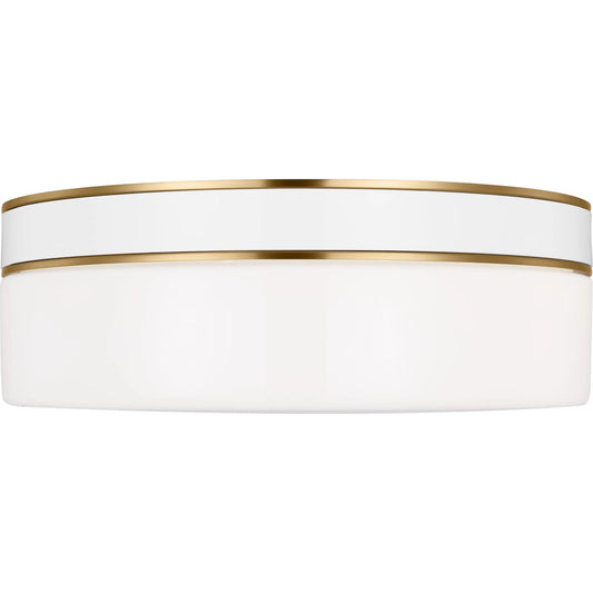 Monroe Large Flush Mount by Visual Comfort & Co.. Made from steel in a transitional style.