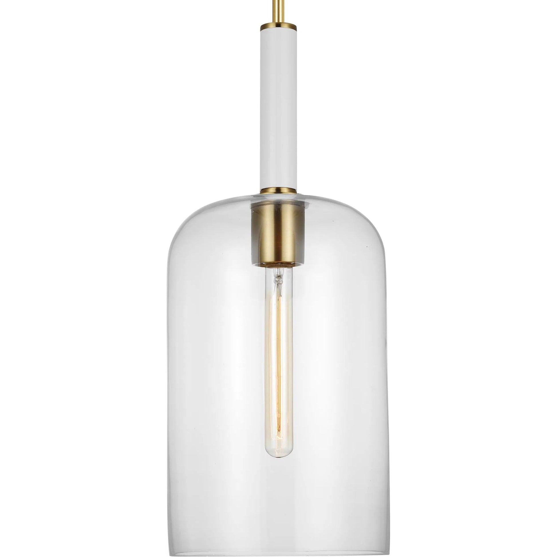 Monroe Cylinder Pendant by Visual Comfort & Co.. Made from steel in a unique style.