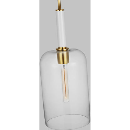 Monroe Cylinder Pendant by Visual Comfort & Co.. Made from steel in a unique style.