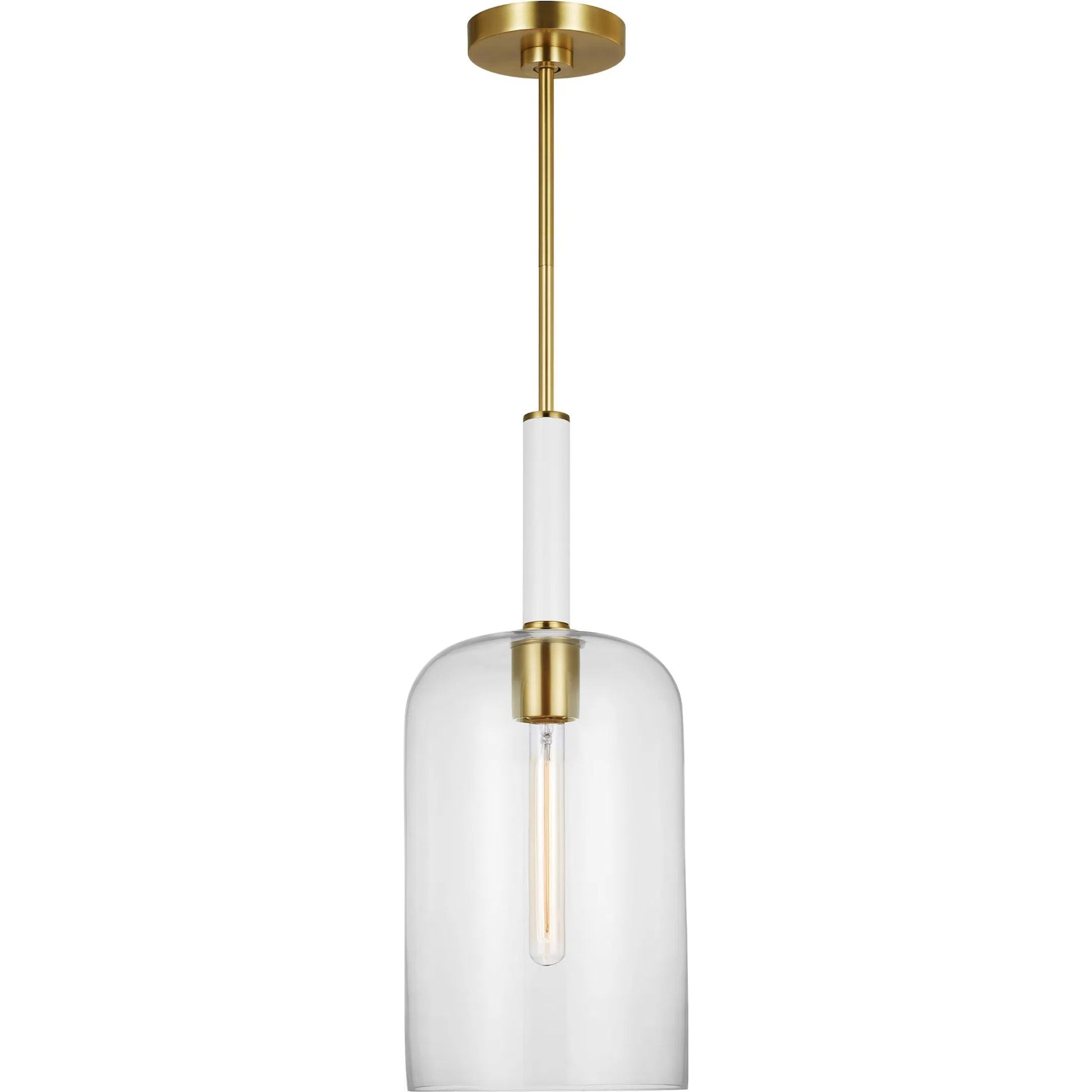 Monroe Cylinder Pendant by Visual Comfort & Co.. Made from steel in a unique style.