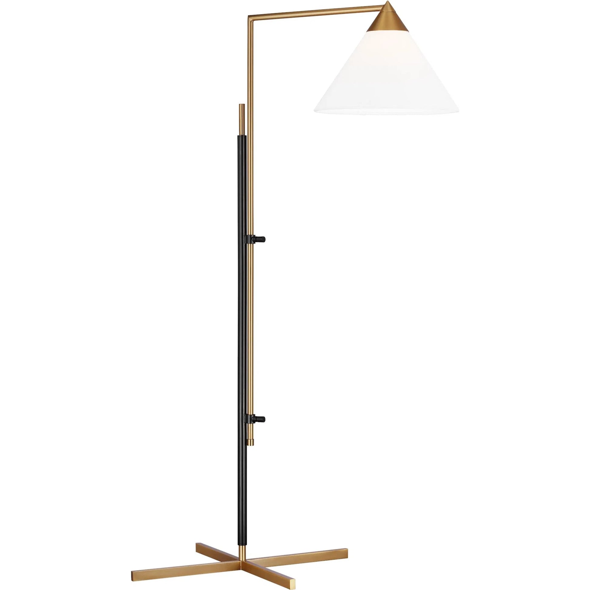 Franklin Task Floor Lamp by Visual Comfort & Co.. Made from steel in a modern style.