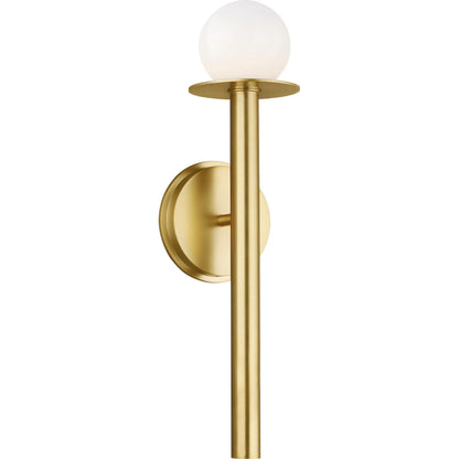 Nodes Sconce by Visual Comfort & Co.. Made from steel in a modern style.