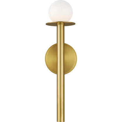 Nodes Sconce by Visual Comfort & Co.. Made from steel in a modern style.