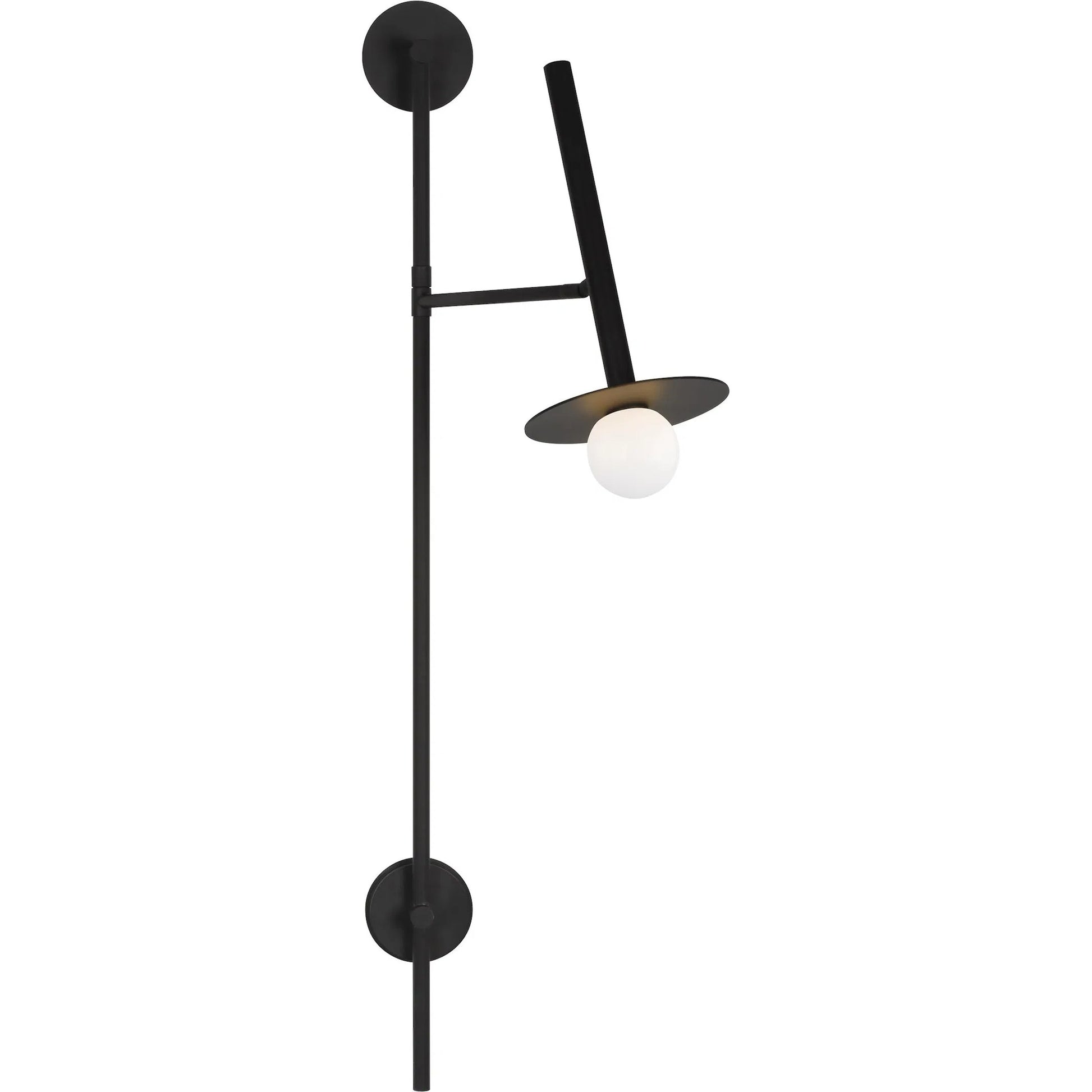 Nodes Large Pivot Sconce by Visual Comfort & Co.. Made from steel in a unique style.