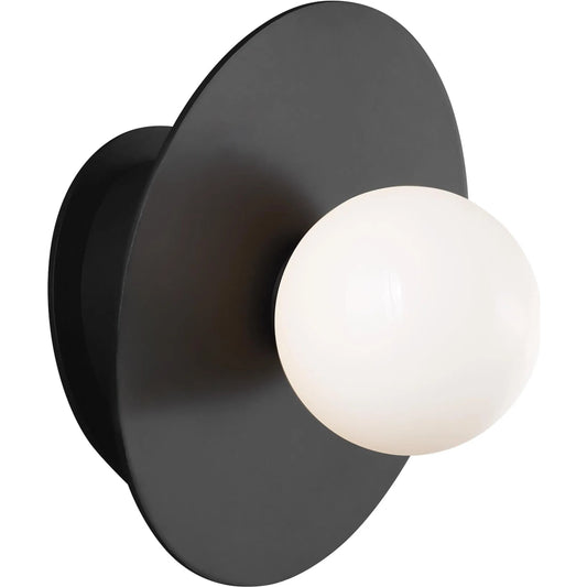 Nodes Large Angled Sconce by Visual Comfort & Co.. Made from steel in a transitional style.