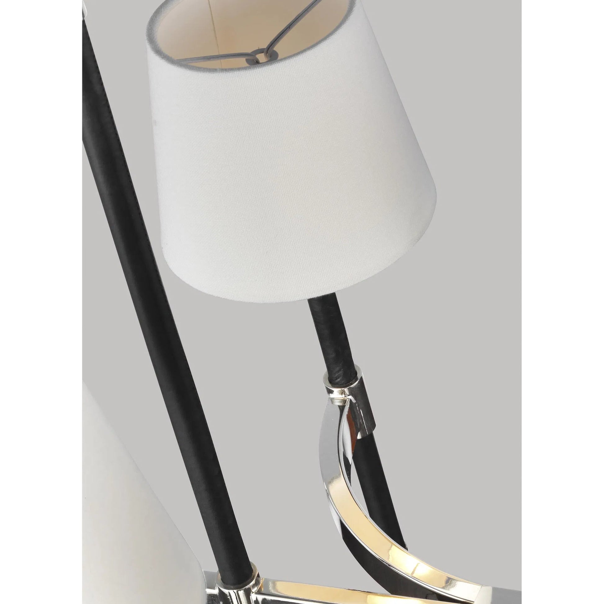 Katie Linear Chandelier by Visual Comfort & Co. in time worn brass. Made from steel in a unique style.