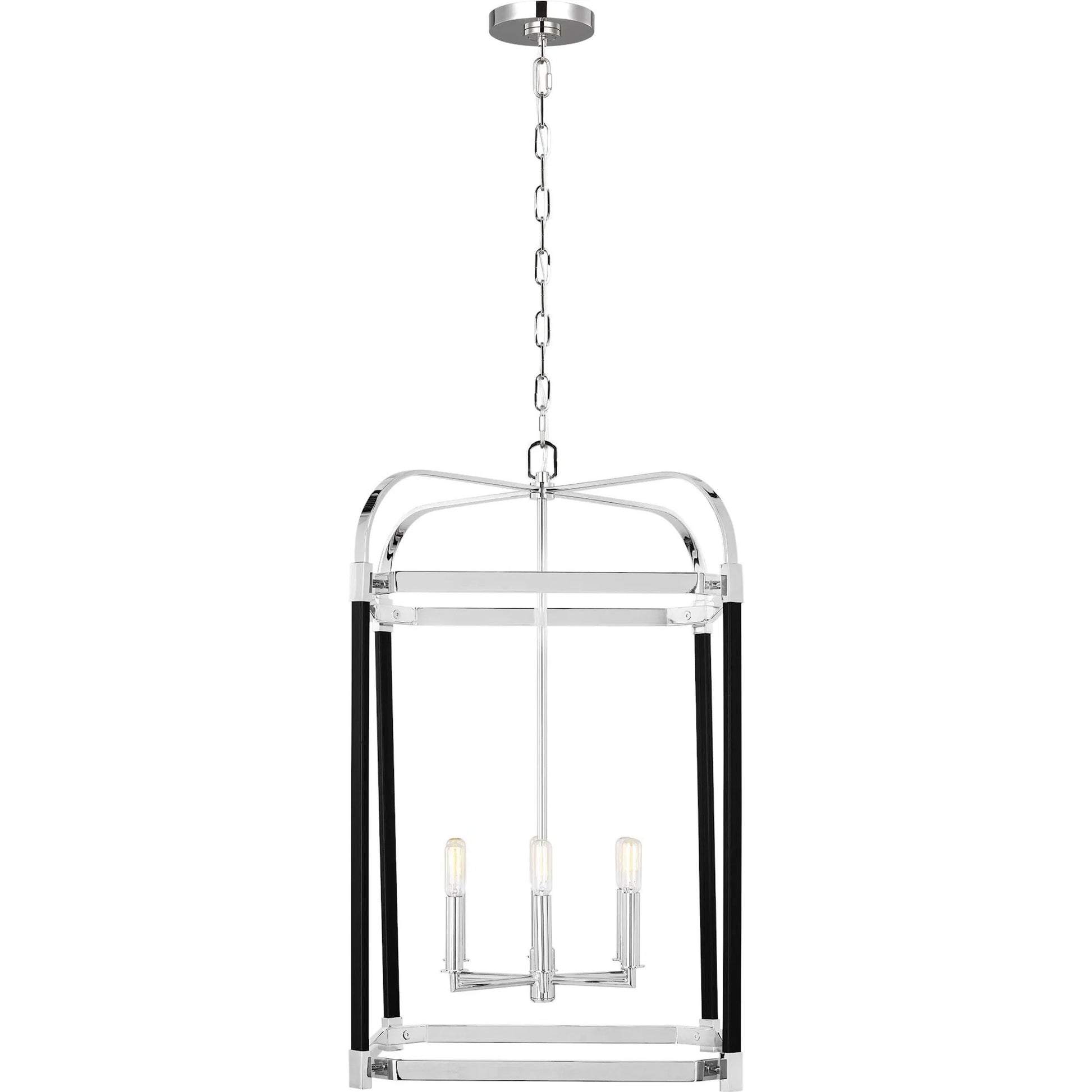 Hadley Large Lantern by Visual Comfort & Co.. Made from steel in a unique style.