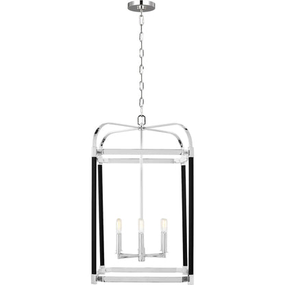 Hadley Large Lantern by Visual Comfort & Co.. Made from steel in a unique style.