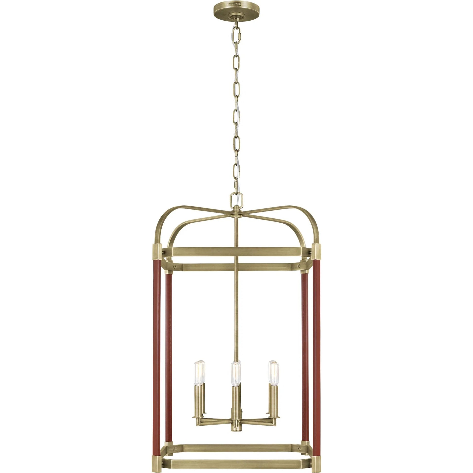 Hadley Large Lantern by Visual Comfort & Co.. Made from steel in a unique style.