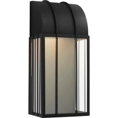 Veronica Medium Wall Lantern by Visual Comfort & Co. in textured black. Made from stonestrong in a unique style.