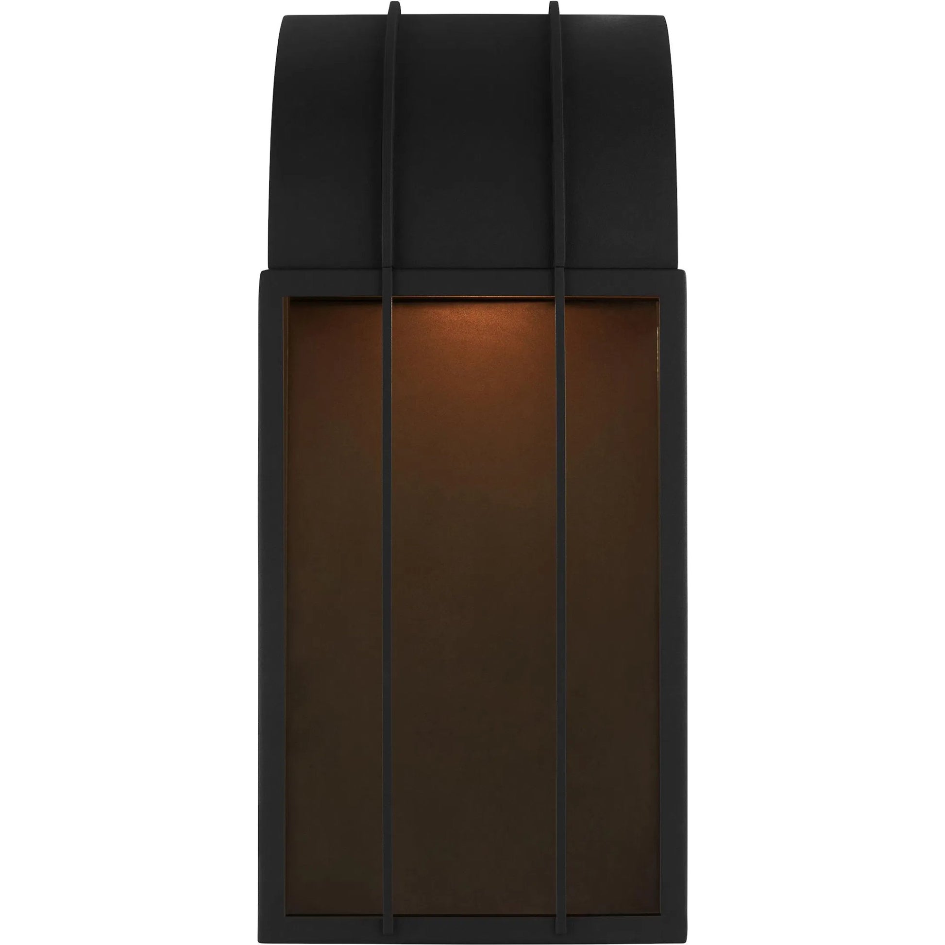 Veronica Medium Wall Lantern by Visual Comfort & Co. in textured black. Made from stonestrong in a unique style.