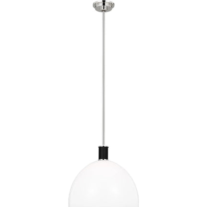 Hadley Large Pendant by Visual Comfort & Co.. Made from steel in a unique style.