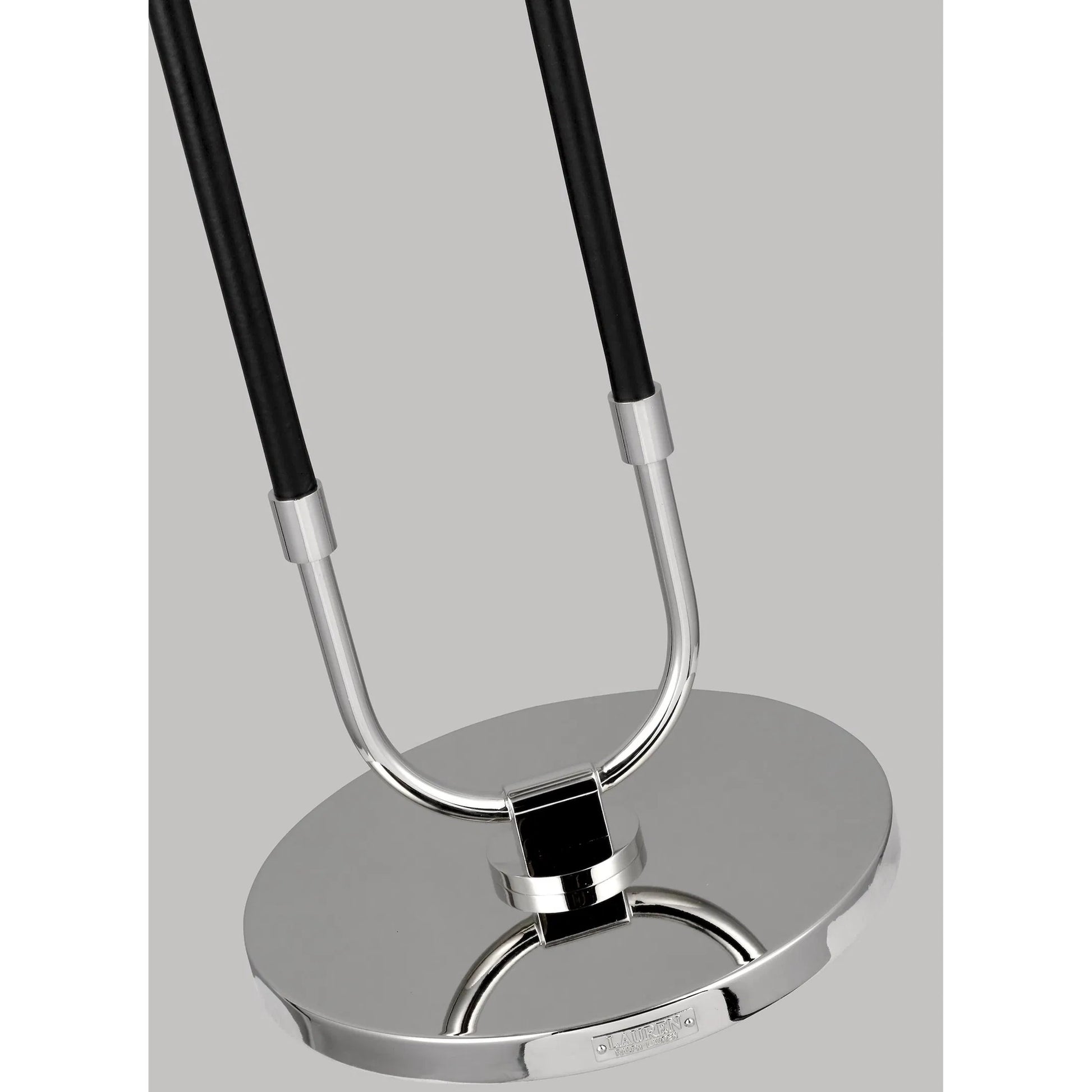 Katie Floor Lamp by Visual Comfort & Co. in time worn brass. Made from steel in a unique style.