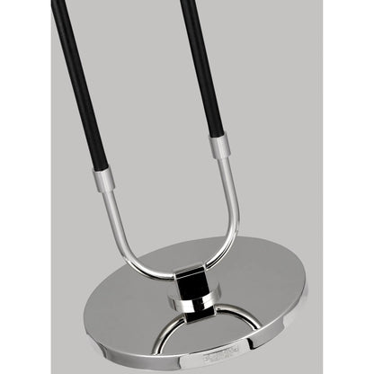 Katie Floor Lamp by Visual Comfort & Co. in time worn brass. Made from steel in a unique style.