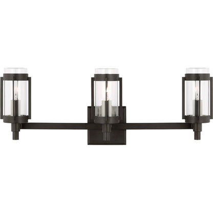 Flynn 3 - Light Vanity by Visual Comfort & Co.. Made from steel in a unique style.