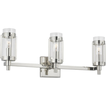 Flynn 3 - Light Vanity by Visual Comfort & Co.. Made from steel in a unique style.
