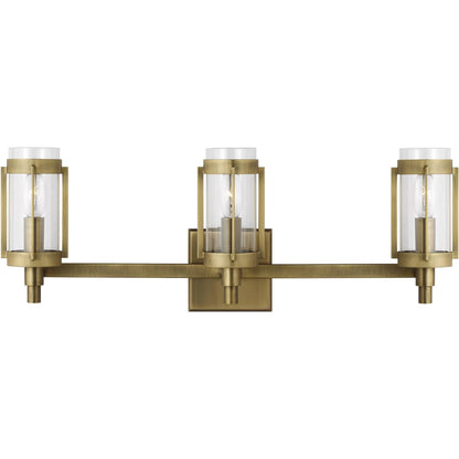 Flynn 3 - Light Vanity by Visual Comfort & Co.. Made from steel in a unique style.