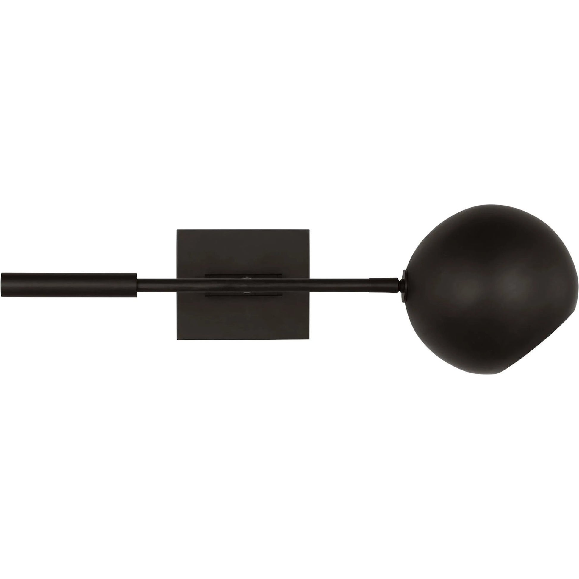 Chaumont Medium Task Sconce by Visual Comfort & Co. in aged iron. Made from unique in a modern style.