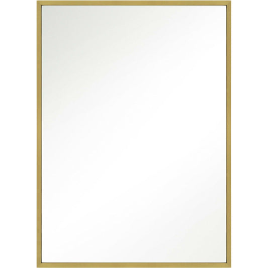 Kit Rectangular Mirror by Generation Lighting. Made from steel, glass, mdf in a modern style.